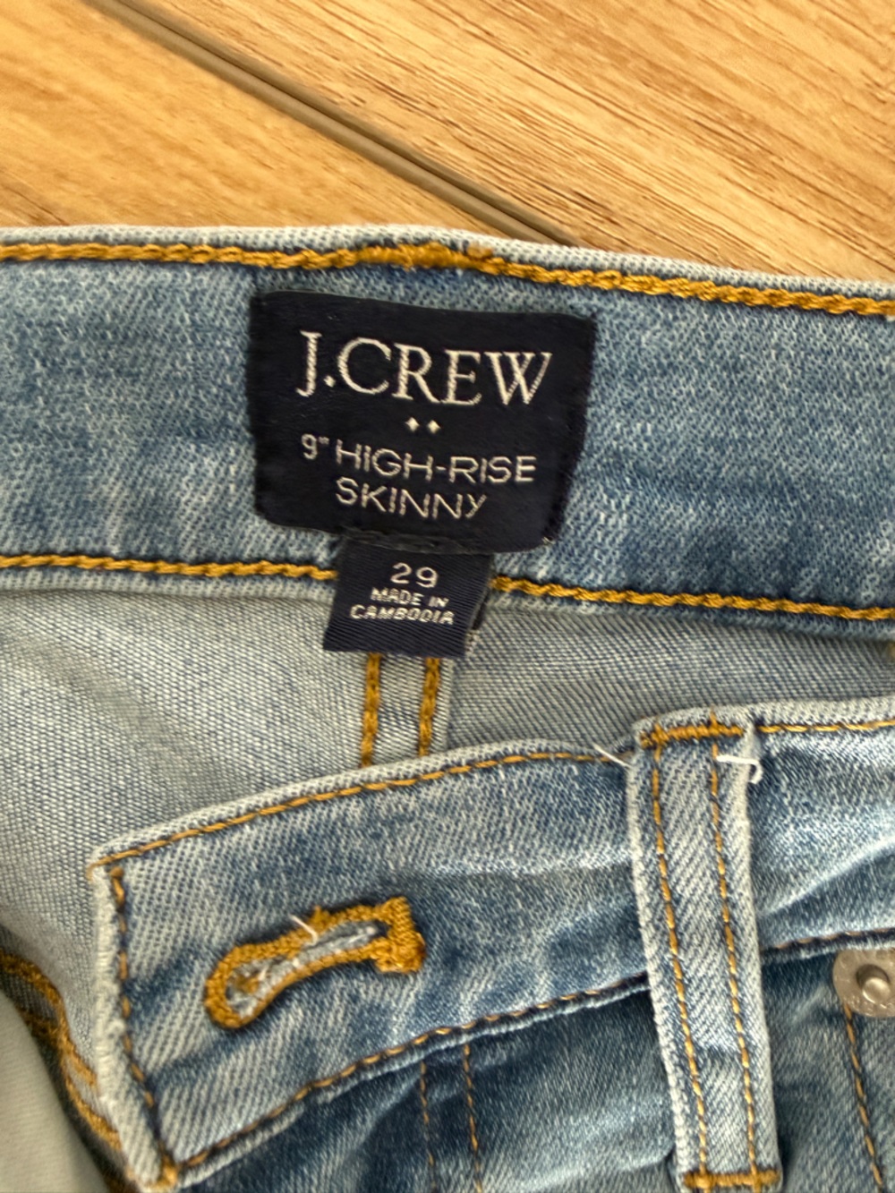J. Crew Light Blue Women's Skinny Jeans - Picture 2 of 3
